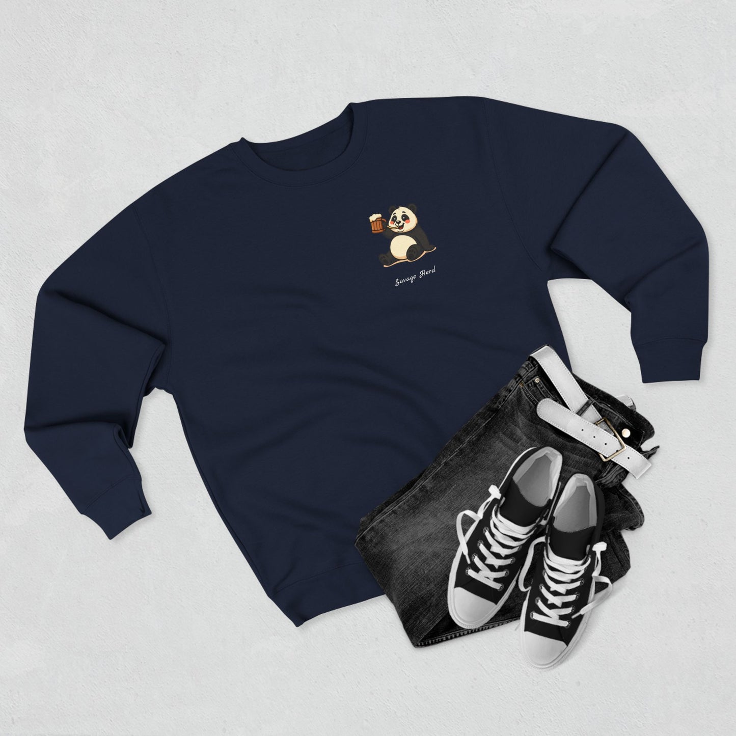 Pete The Panda Crewneck Sweatshirt
