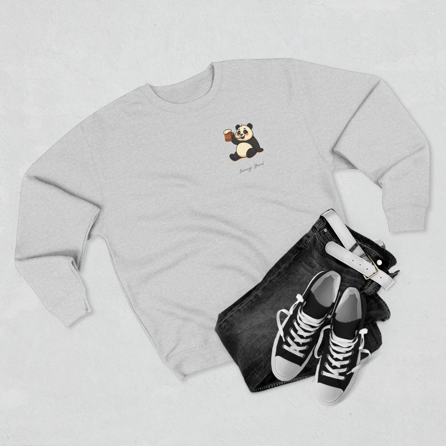 Pete The Panda Crewneck Sweatshirt