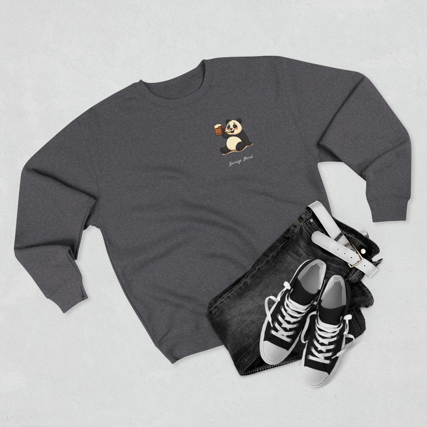 Pete The Panda Crewneck Sweatshirt