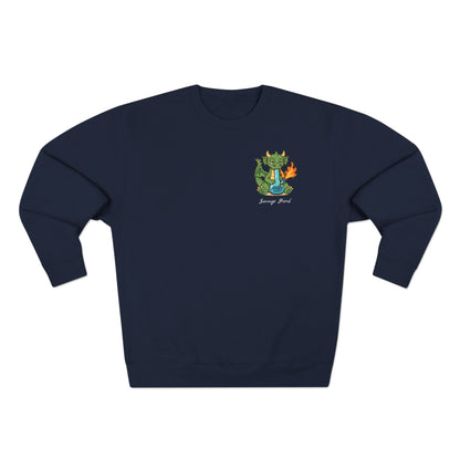 Charcoal Charlie Crewneck Sweatshirt