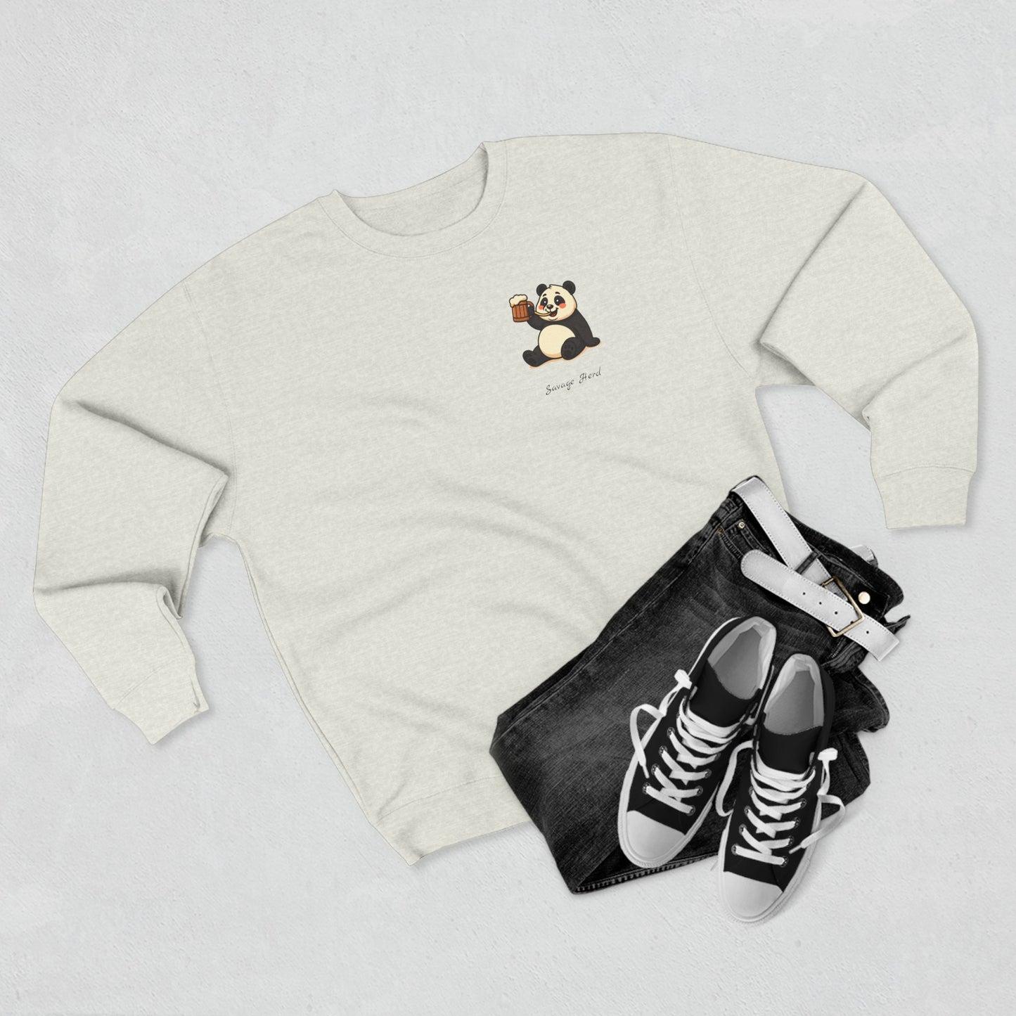Pete The Panda Crewneck Sweatshirt